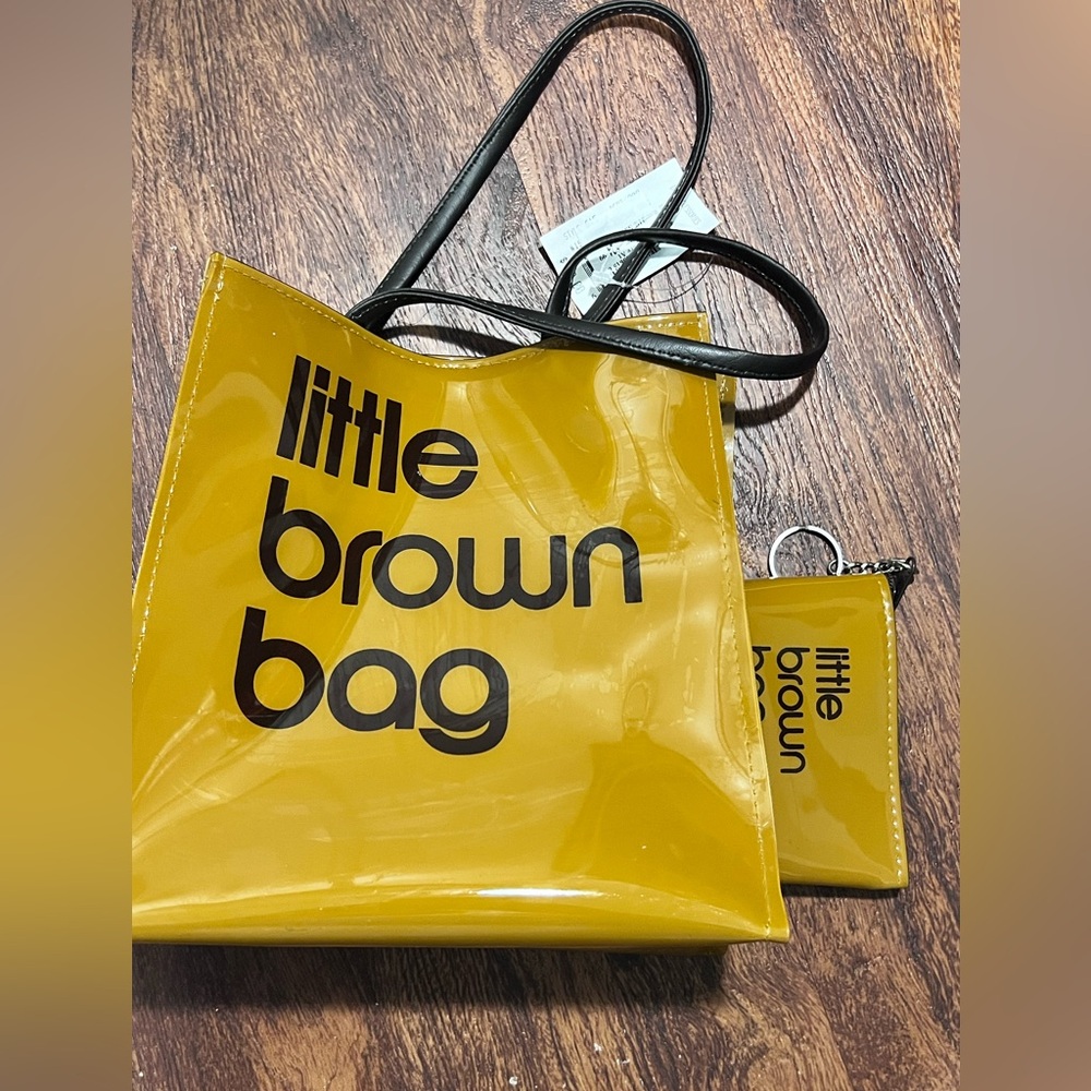 Bloomingdale little brown bag